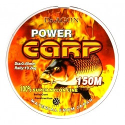 Рибальська волосінь, DrAGON Power Carp мультиколор, 150м, перетин 0,40мм